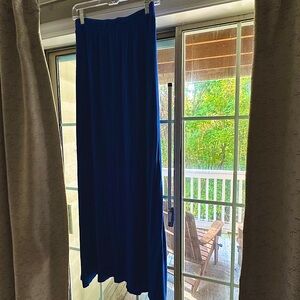 Long Blue Skirt